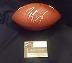 Peyton Manning signed autographed official size Baden football Denver Broncos- Inianapolis Colts - COA - Mint Condition