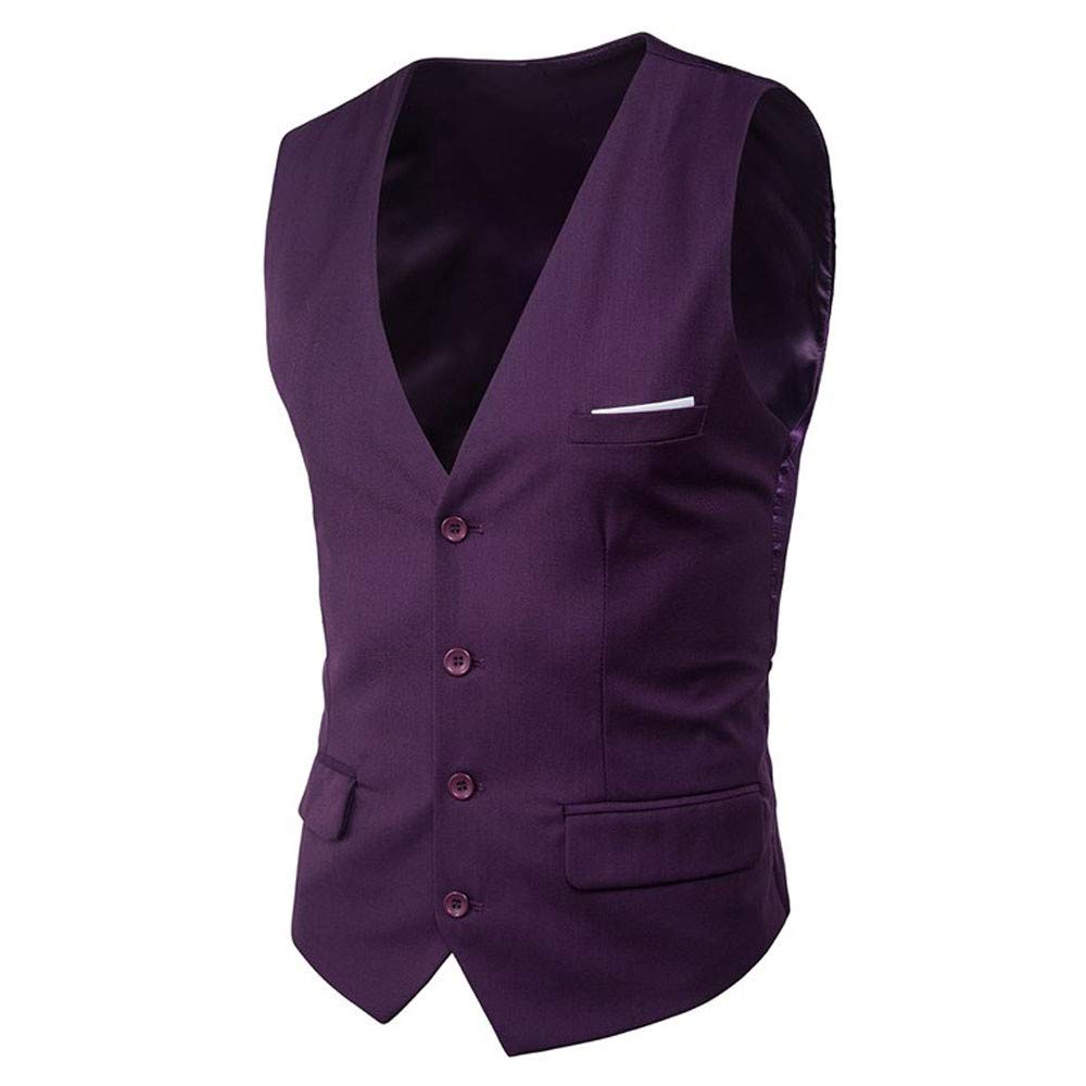 Clothing Mens Self-Improvement V-Neck Single-Row Button ...