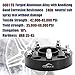 Flycle 4 PCS 1.5(38mm) Hub Centric 5x5.5 Wheel Spacers for 2012-2018 Ram 1500, 5x5.5 to 5x5.5 Wheel Spacers,Hub Bore 77.8mm with Studs M14X1.5