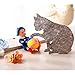 BESTOYARD Cat Banner Cute Cat and Ball Flag Garland Banner for Birthday Baby Shower Wedding Party Decoration Supplies 1.8M