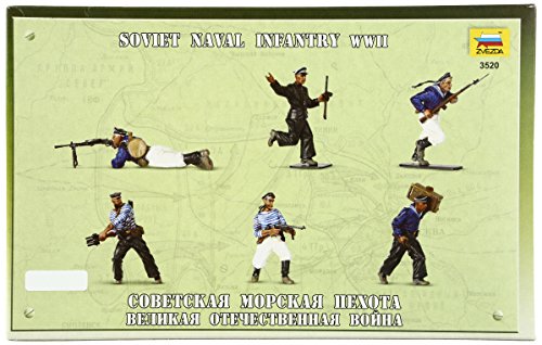 Zvezda 3520 Soviet Naval Infantry 1:35 Plastic Kit