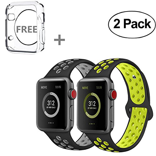 R-fun apple watch band 42mm, direct soft silicone repla…