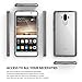 Ringke Fusion Compatible with Huawei Mate 9 Tough PC Back TPU Bumper Drop Protection, Shock Absorption Technology Attached Dust Caps Raised Bezels Protective Cover Huawei Mate 9 Case - Clear