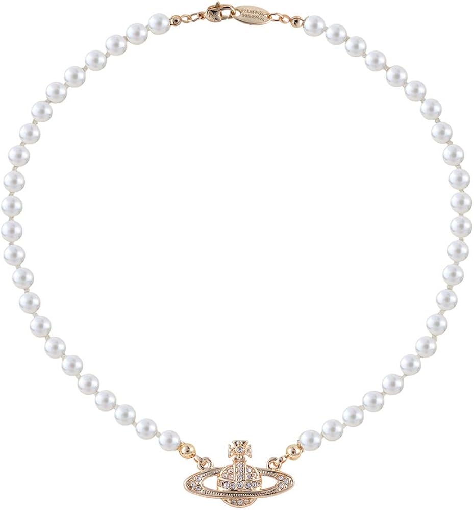 YUANSHI Imitation Pearl Necklace Women Lady Wedding Bridal Party