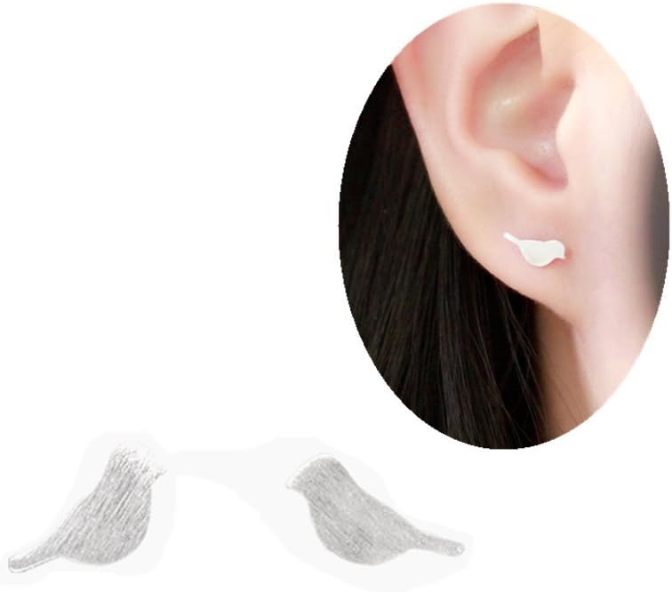 925 Sterling Silver Little Bird Dainty Stud Earrings Set and have a Stud Earring