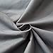 YAROO Zippered Pillow Cases, Body Pillowcase, Fits 20 x 54ï¼Œ100% Cotton 300 Thread Count,Solid,Dark Gray(1-Pack)