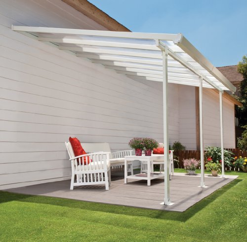Palram Feria Patio Cover - 10' x 14' - White