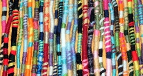Buy One Surprise Colors Hippie Hair Wrap Handmade Yarn Fall