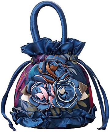 Womens Ladies Handbag Drawstring Bucket Bag Coin Purses Key Bags Cash Money Phone Pouches