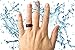 Circle N nCiRCLE Silicone Rings (Black, 10)