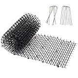 Homarden Cat Repellent Outdoor Scat Mat (13 ft) - Deterrent Scat Mats for Cats and Dogs - Indoor/Outdoor Deterrent Devices - Includes 12 Garden Staples