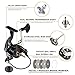 Goture Ultralight Spinning Reel Smooth Fishing Reel with Metal Spool Freshwater Saltwater GT-V Series Up to 22 LB Drag