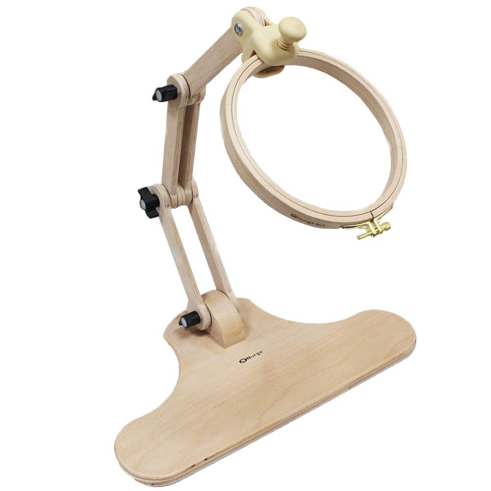 Nurge Adjustable Seat Embroidery Stand Holder Cross Stitch Tapestry