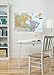 Wall Pops WPE0255 Canada Peel and Stick Dry-Erase Map