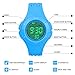 Kids Watch Waterproof Children Electronic Watch - Lighting Watch 50M Waterproof for Outdoor Sports,LED Digital Stopwatch with Chronograph, Alarm, Child Wrist Watch for Boys, Girls - PerSuper (Blue)