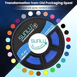 SUNLU 3D Printer Filament PLA Plus 1.75mm, SUNLU