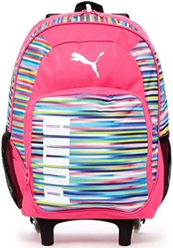 PUMA Evercat Axis Rolling Wheeled Pilot Backpack Pink