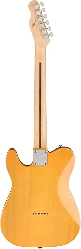 Fender Squier Affinity Telecaster Maple Fingerboard Butterscotch Blonde view 9
