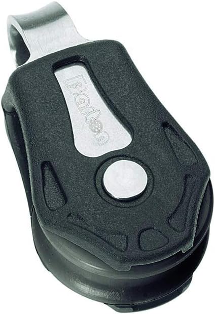 Lindemann BARTON Single Block Size 0 20mm Sheave with Fixed Eye