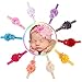 10pcs Baby Girl Elastic Multicolor Flower Headband Rhinestone Hair Band