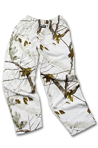 Zubaz Men's Printed Athletic Lounge Pants, Realtree Snow, 2XL