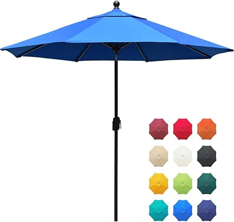 Amazon Com Eliteshade Sunbrella 9ft Market Umbrella Patio