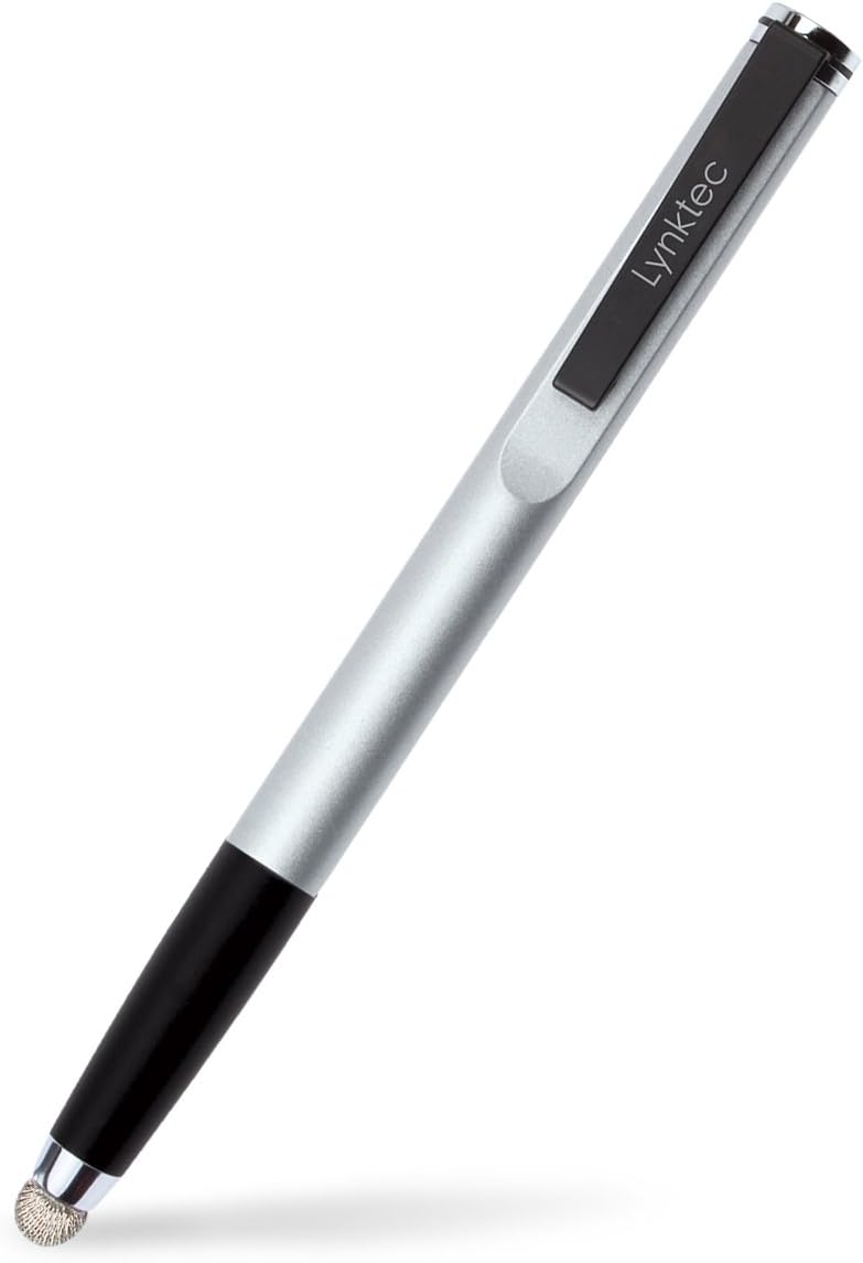 LYNKtec TruGlide Pro Stylus for Tablet -Silver/Matte Black
