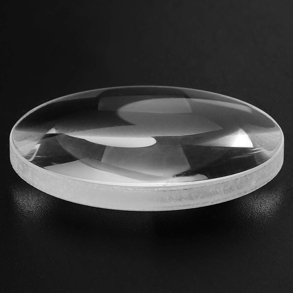True Glass Glass Lens Double Polished Great for Physics Classrooms Magnifying Convex Lens 100mm Length K9 with 30mm Diameter for Imaging Relay Systems - Image 4