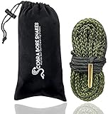 Bore Cleaning Snake For Your 9 MM Pistol - One Pull Cleaning - Glock Ruger Smith and Wesson Kimber Beretta Heckler & Koch Remington SIG Sauer Springfield Armory Taurus Walther Cobra Bore Snakes