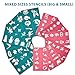 Face Paint Stencils Kit 100 Pieces, Large Medium Small Reusable, Thick Body Painting Stencil - Great for Birthdays, Fundraisers, Halloween, Christmas Party