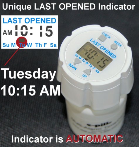 TimeCap & Bottle Last Opened Time Stamp with Reminder