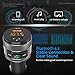 Bluetooth FM Transmitter Car Charger, Acenx Wireless FM Radio Transmitter, Bluetooth Radio Adapter Car Kit with Hands-Free Calling and Dual USB Ports Quick Charger 5V/3.0A