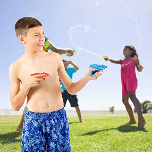 Lumiparty Mini Squirt Water Guns Water Blaster Soaker,Water Squirt Water Fight Toys,Summer Swimming Pool Beach Toy,Plastic Blasters for Kids Party Favors (12PACK).
