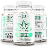 L-Theanine 200mg - Max Strength | 6 Month Supply - Premium Stress Relief, Focus & Relaxation Supplement - Vegetarian, Gluten Free & Non-GMO - 180 Vegetable Capsules