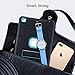 ULAK iPad 5th 6th Generation Case, iPad 9.7 inch Cases,Three Layers Heavy Duty Sturdy Shockproof Protective Stand Case Kickstand Soft Silicone Cover for Kids Apple iPad 9.7 2017/2018, Black/Aqua Blue