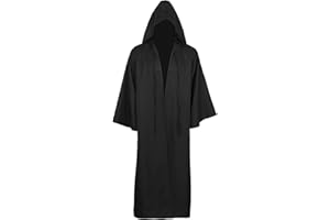 Jila Men Knight Gothic Fancy Dress Halloween Masquerade Cosplay Costume Robe Cloak