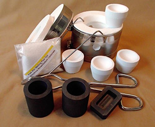 Deluxe Hybrid Kwik Kiln Kit with Mag-Torch Pencil Tip Torches - Gold Melting - Gold Mining Equipment