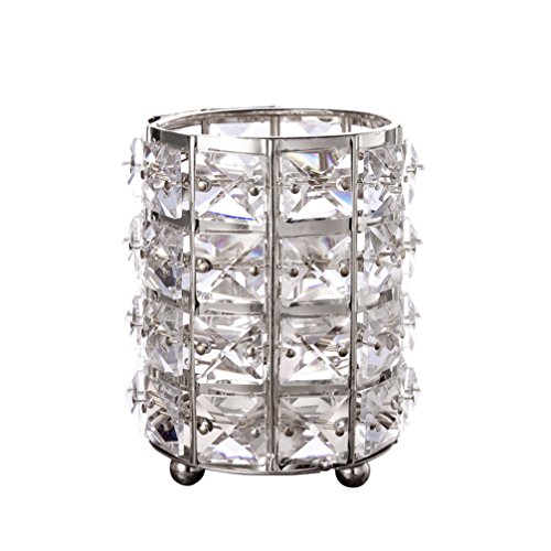 Feyarl crystal beads makeup brush holder pen pencil hol…