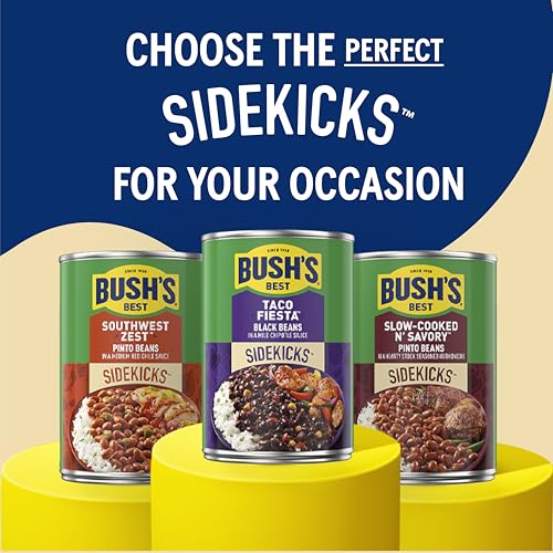 BUSH’S BEST GARBANZOS CHICKPEAS, RUSTIC TUSCANY FLAVOR, SOURCE OF PLANT BASED PROTEIN AND FIBER, LOW FAT, GLUTEN FREE, 15.5 OZ