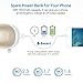 PISEN 2-in-1 Portable Charger - Hand Warmers Rechargable & Battery Pack, 7500mAh Power Bank USB for iPhone, iPad, Android, Tablets, Samsung Galaxy and More (Gold)