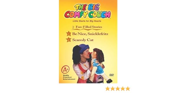 Amazon Com The Big Comfy Couch Be Nice Snicklefritz Scaredy Cat