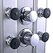 Giantex Shower Panel Rainfall Waterfall Shower Head Massage System With Massage Jets and Hand Shower (46