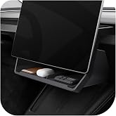 Spigen Under Screen Storage Organizer for Tesla Model Y Juniper, 3 Highland | Only Standard, Premium &amp; Performance (2026/2025) [Upgraded] / For Tesla Model YL - Black
