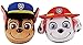 Nickelodeon Paw Patrol Boys/Girls Chase & Marshall Slippers (5-6 M US Toddler, Multi)