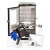 Masterbuilt-20076716-4-Rack-Digital-Electric-Smoker-with-Leg-Kit-Cover-and-Gloves-30-Cinnamon