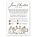 Prospero Art Jane Austen Playing Cards - Gold Back Deck