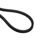 uxcell AX34 EPDM V-Belt, Raw Edge Cogged Industrial