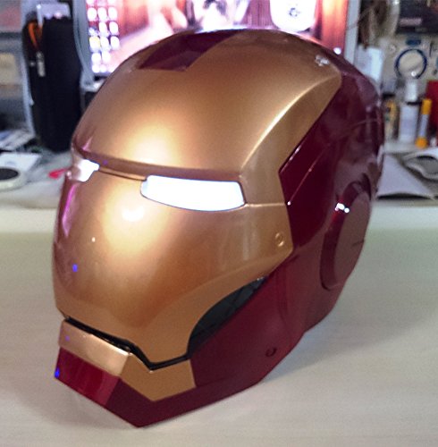 Gmasking Iron Man MK3 Cosplay Helmet Scale 1:1 Replica+Gmask Keychain - Image 4