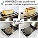 Grilled Cheese Toaster Bags Set of 3 - Non-stick Reusable Grill Cheese Tosta Bag - Toasted Sandwich Bags - Microwave Oven Toast Pouch - Toasta Maker - Toasting Toasters Sleeves by AZ-GRILL & kitchen