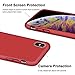 iPhone Xs Case, iPhone X Case, Anuck Soft Silicone Gel Rubber Bumper Case Anti-Scratch Microfiber Lining Hard Shell Shockproof Full-Body Protective Case Cover for iPhone X/Xs 5.8